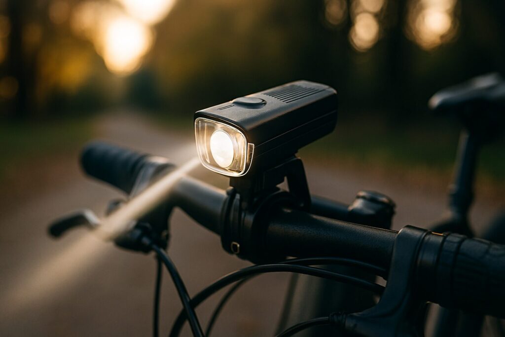 通勤向け自転車ライトの選び方|ルーメン・配光・防水性のバランス