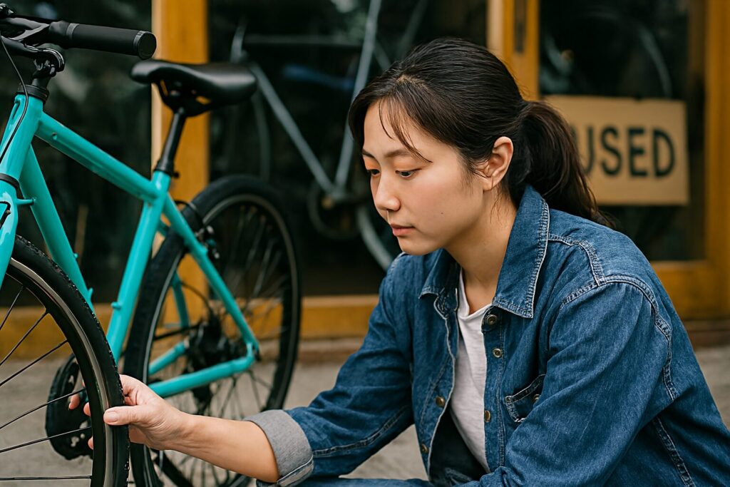 中古クロスバイクが向く人と向かない人の利用シーン