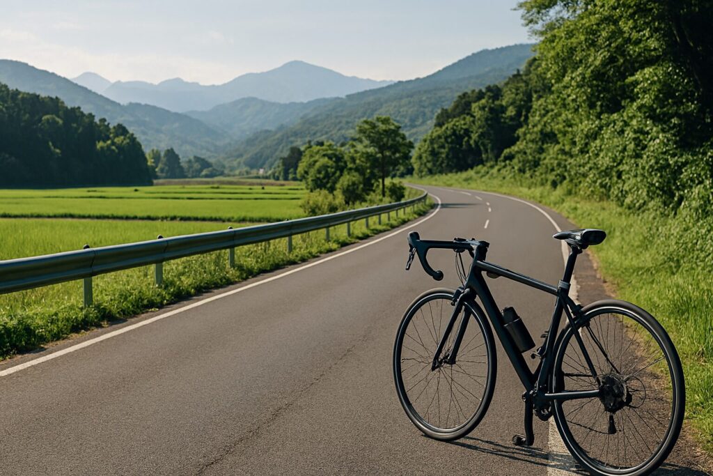 恵那サイクリングコースで恵那峡や岩村城下町を巡る自然と歴史の景観