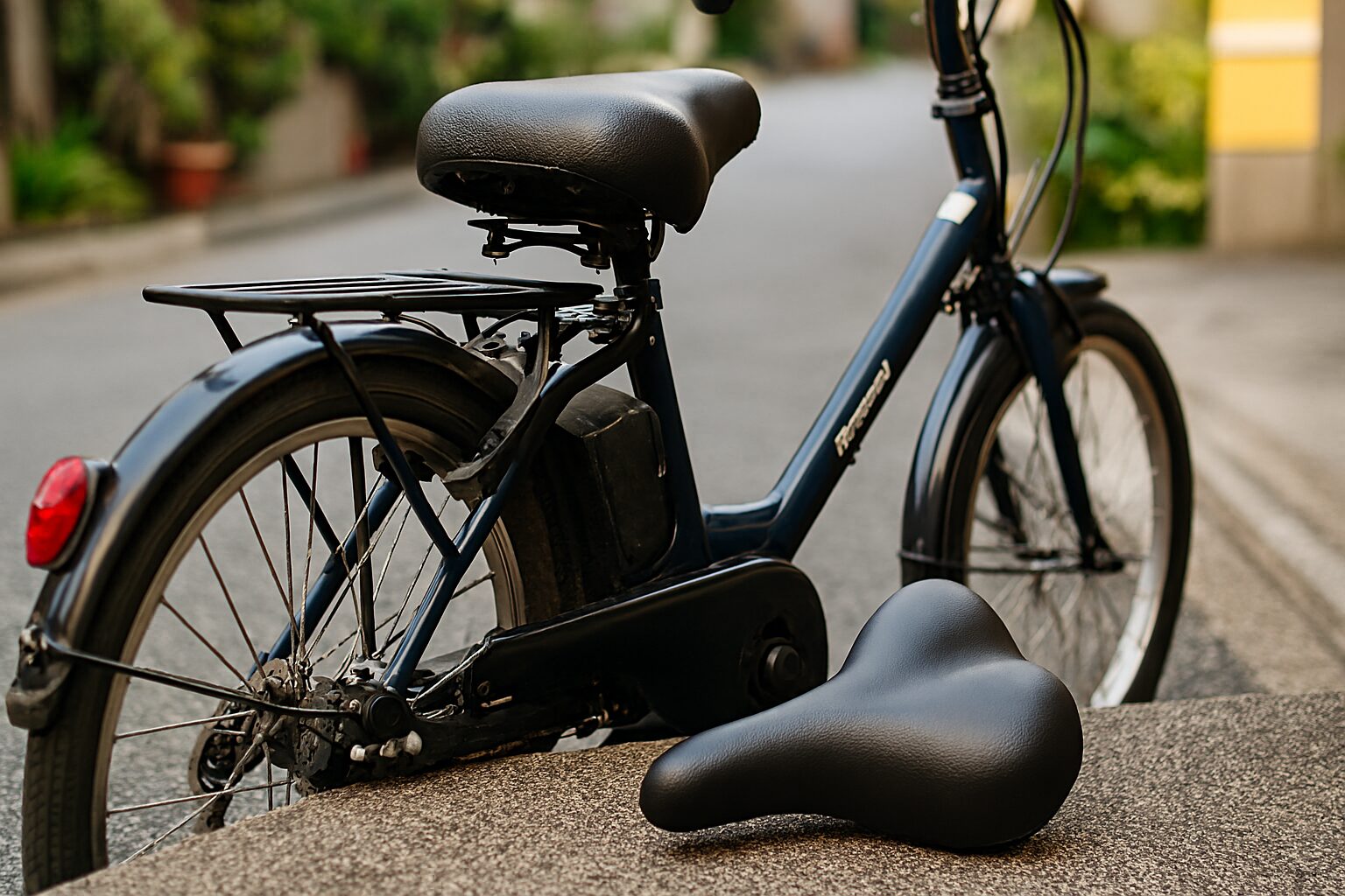 パナソニック電動自転車サドル交換手順