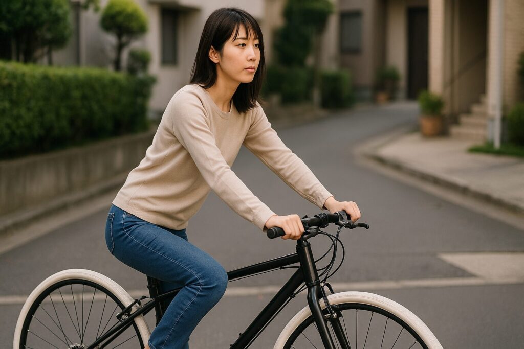 クロスバイク白タイヤのデザインと特徴を紹介
