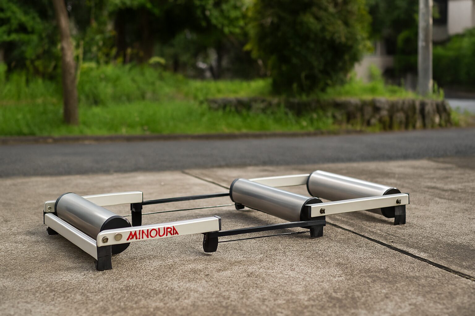 ミノウラ モッズローラーを自然光で映す