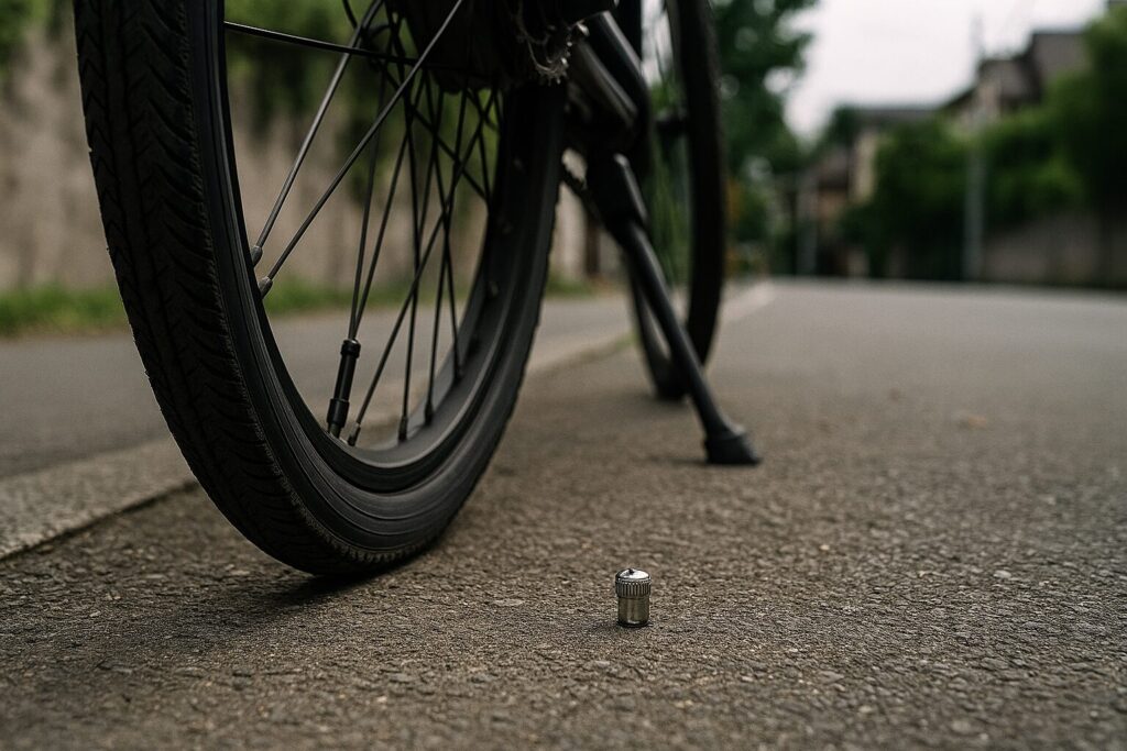 ホームセンターで販売される自転車タイヤキャップの種類と特徴