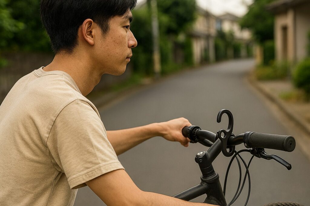 自転車荷物フックの基本と安全固定のポイント