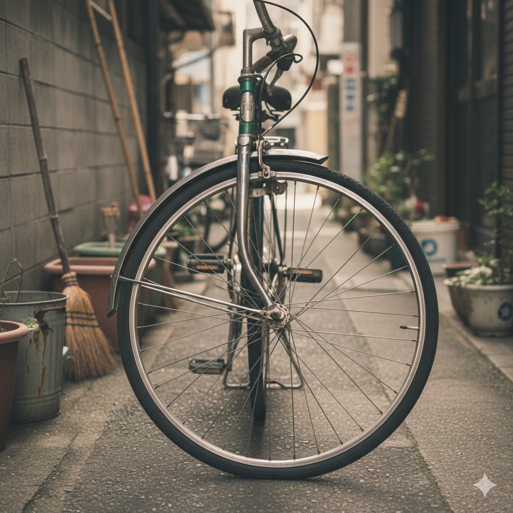 自転車のホイール歪みの理解に関連するイメージ