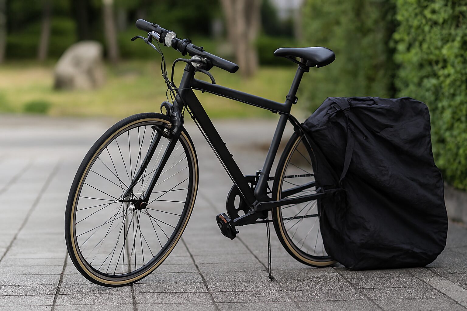 クロスバイク輪行しやすい日本の歩道