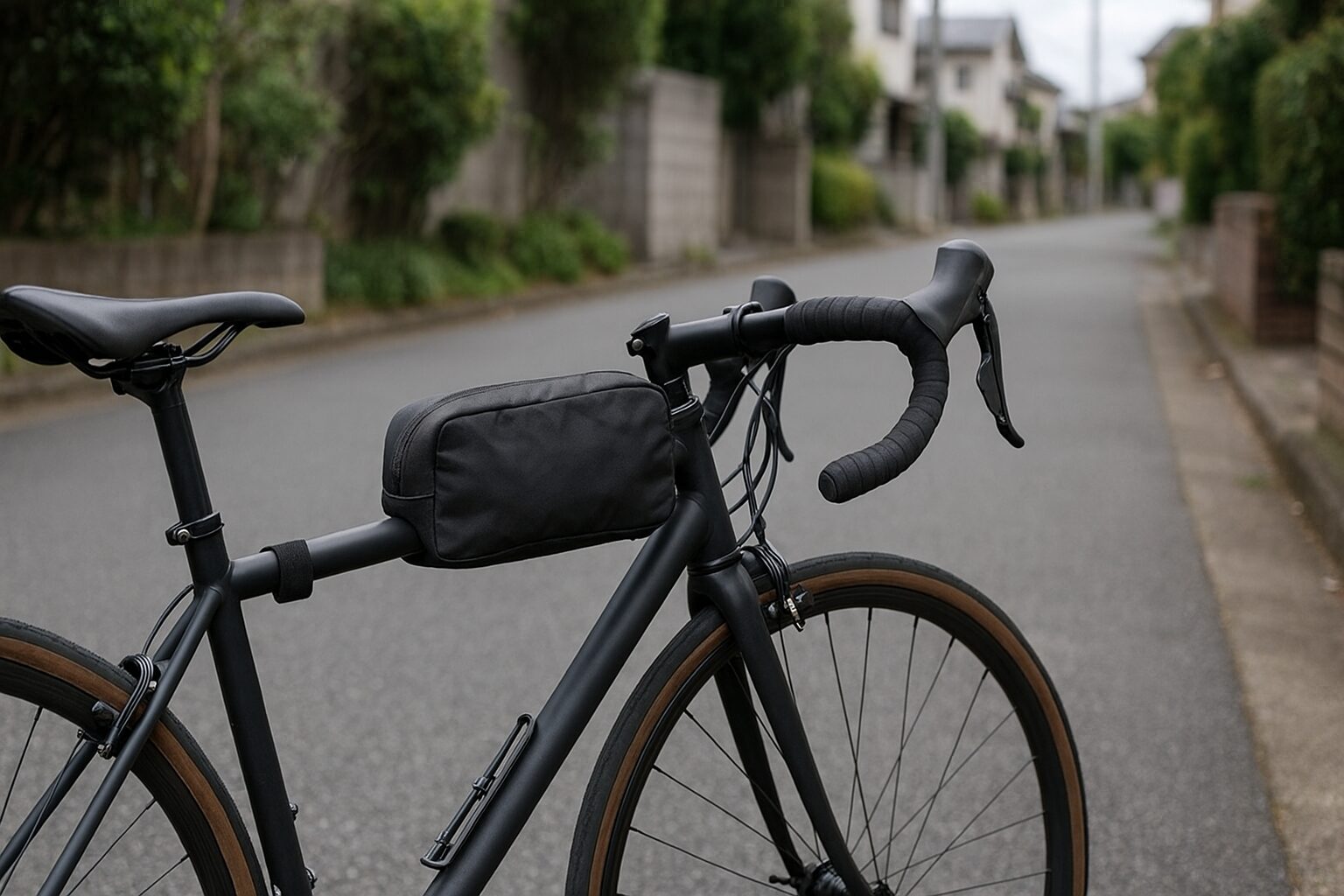 トップチューブバッグ ダサい自転車