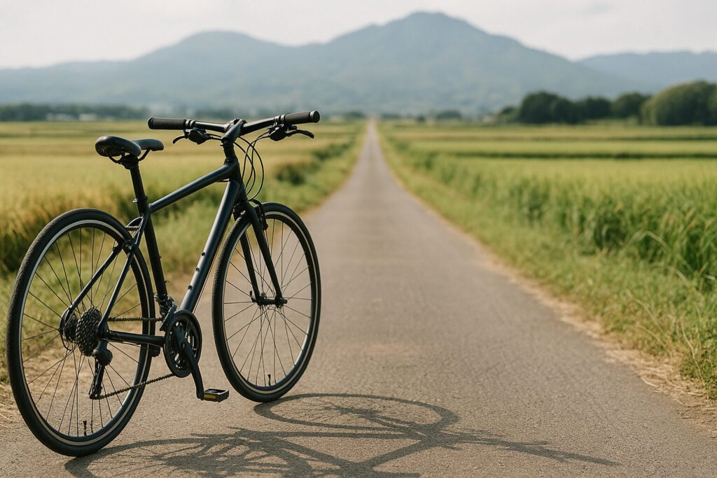 クロスバイクで長距離を快適に走るための姿勢と装備解説