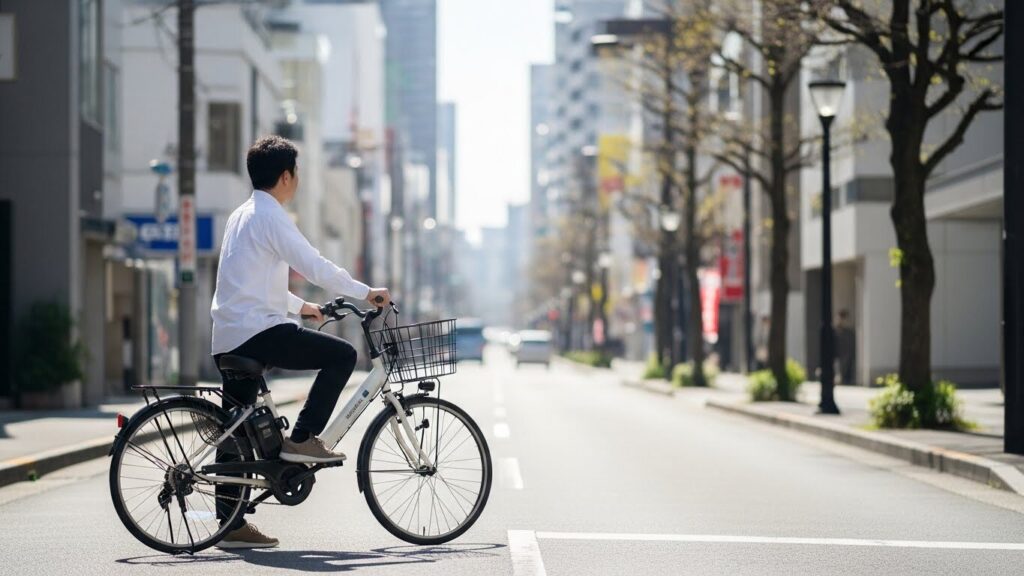 電動自転車30パーセントで何キロ走れる解説画像