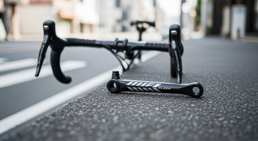 自転車を楽しむ日本人男性