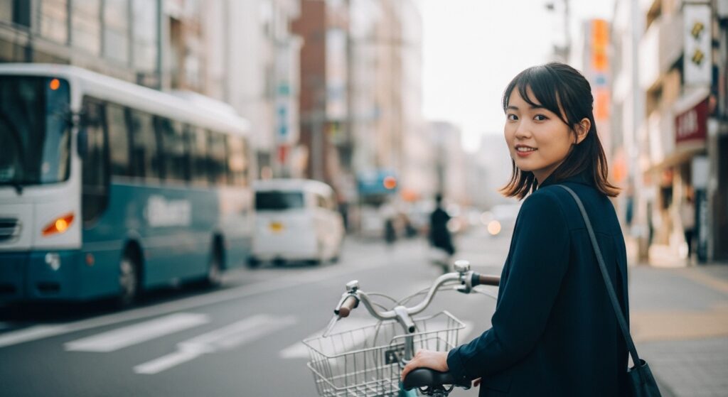 日本人女性が乗るビアンキ アリア 2020 中古