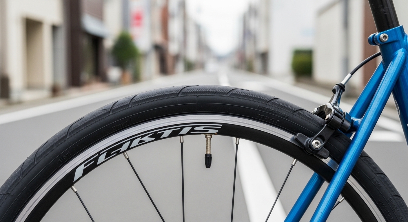 ビアンキストア店内の自転車展示