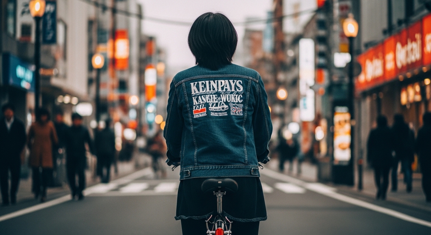 ビアンキ ベルガモに乗る日本人女性