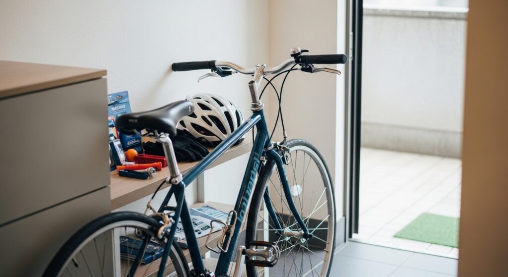 普通自転車の交差点進入禁止の標識