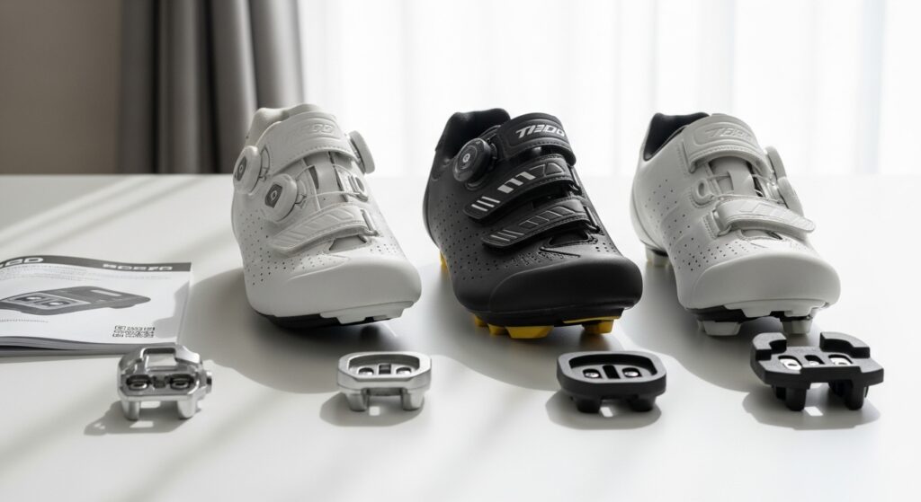 日本人男性がSPDとSPD-SLシューズを比較