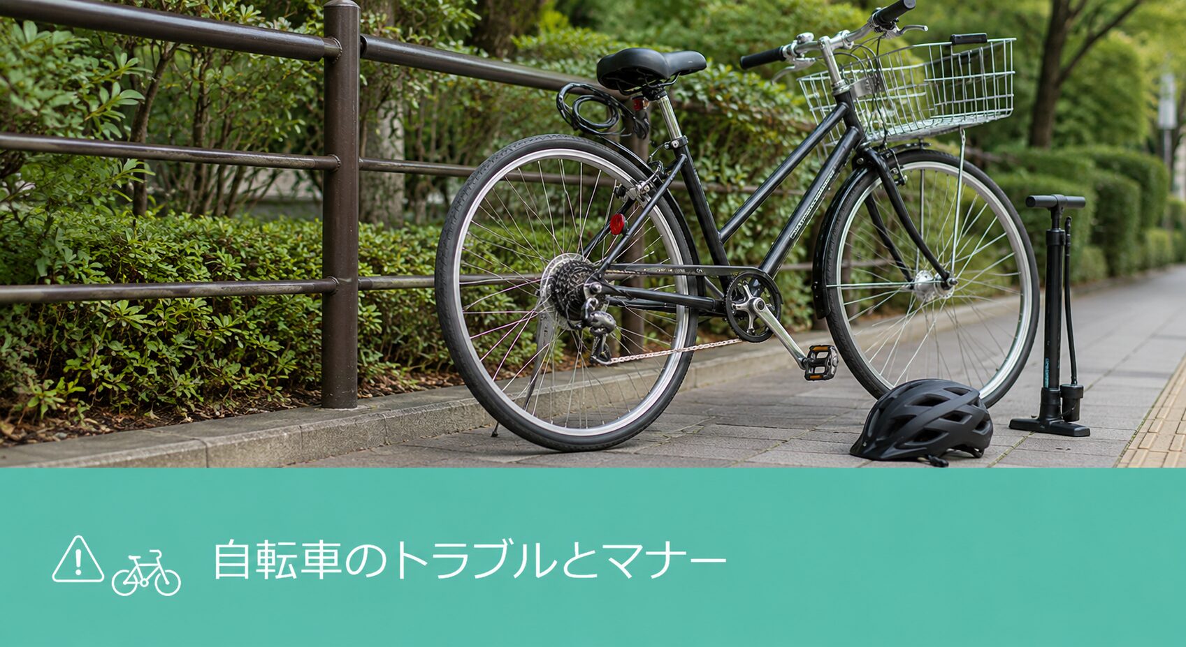自転車のトラブルとマナー
