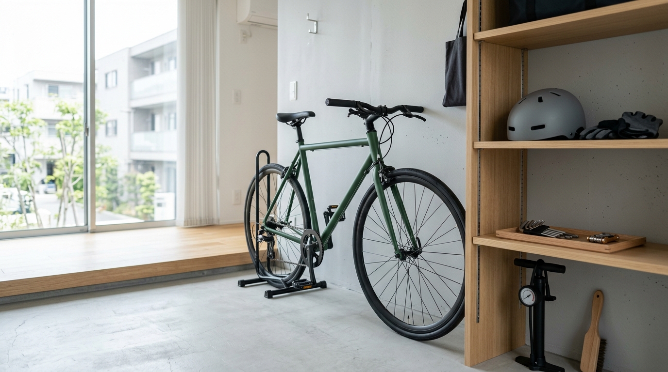快適な自転車保管環境を表すイメージ画像