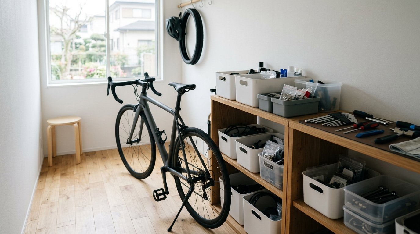 自転車チェーンカバー破損時の対処のイメージ