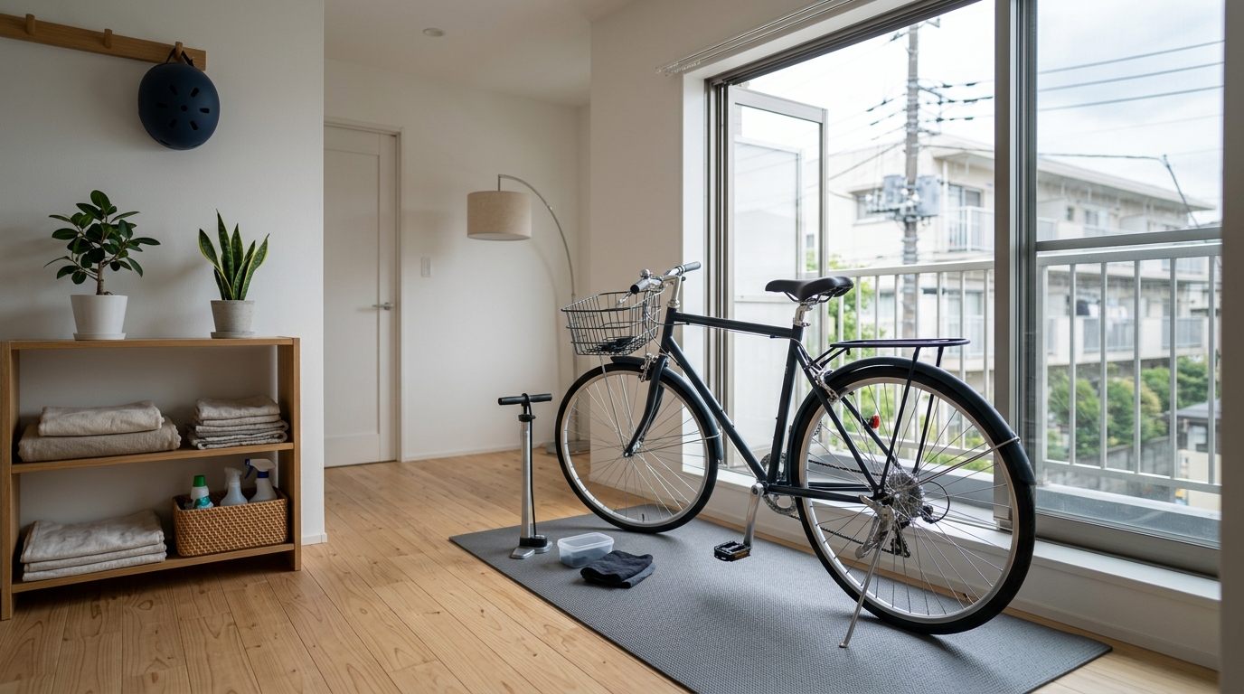 ヤマハ電動自転車のスイッチ交換のイメージ