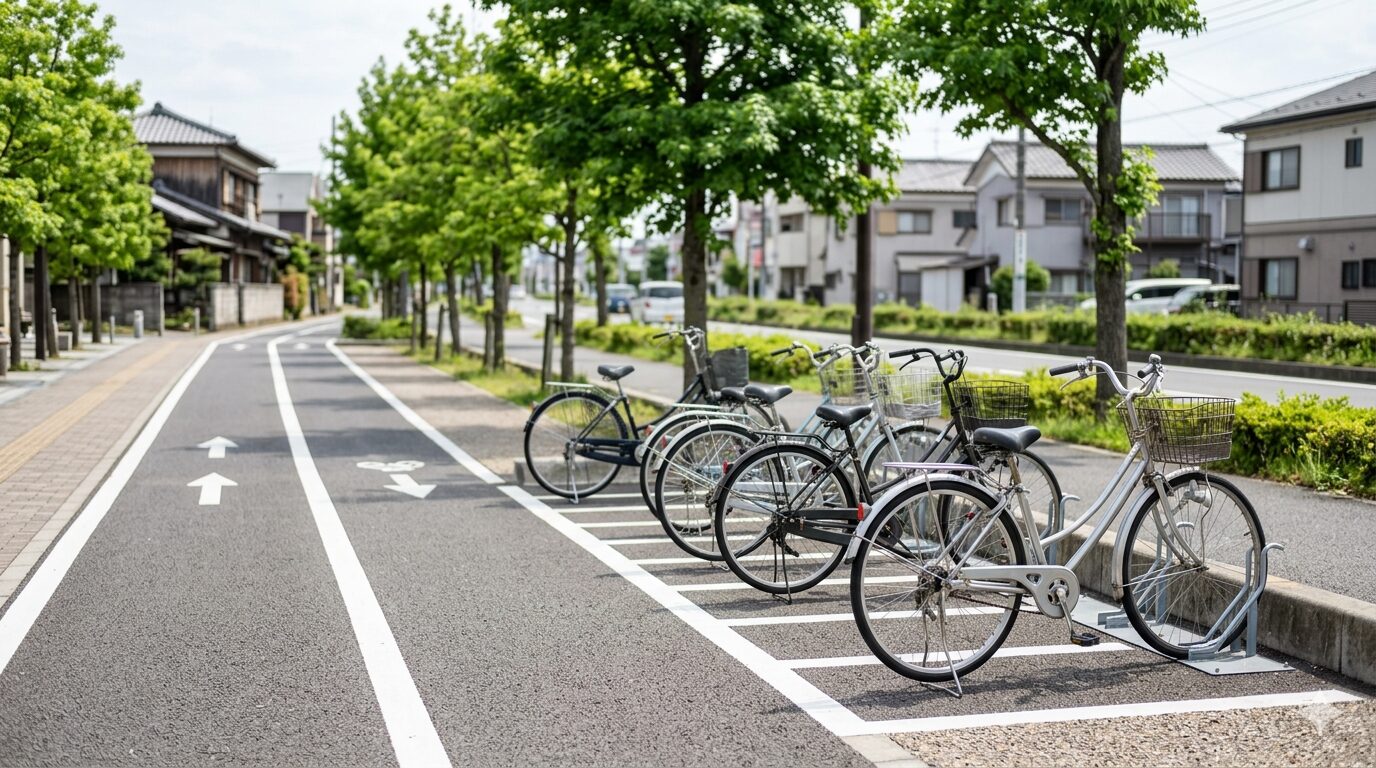 交通ルールと安全走行を表すイメージ画像