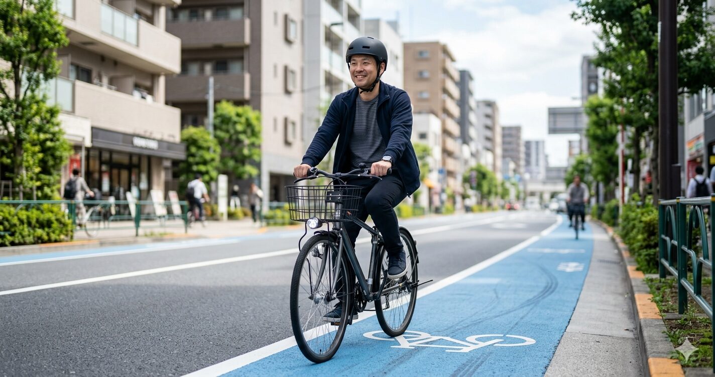 ロードバイクスペーサー調整のイメージ