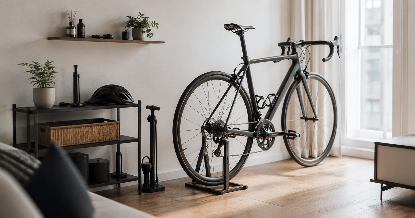 自転車の適切な保管環境を表すイメージ画像