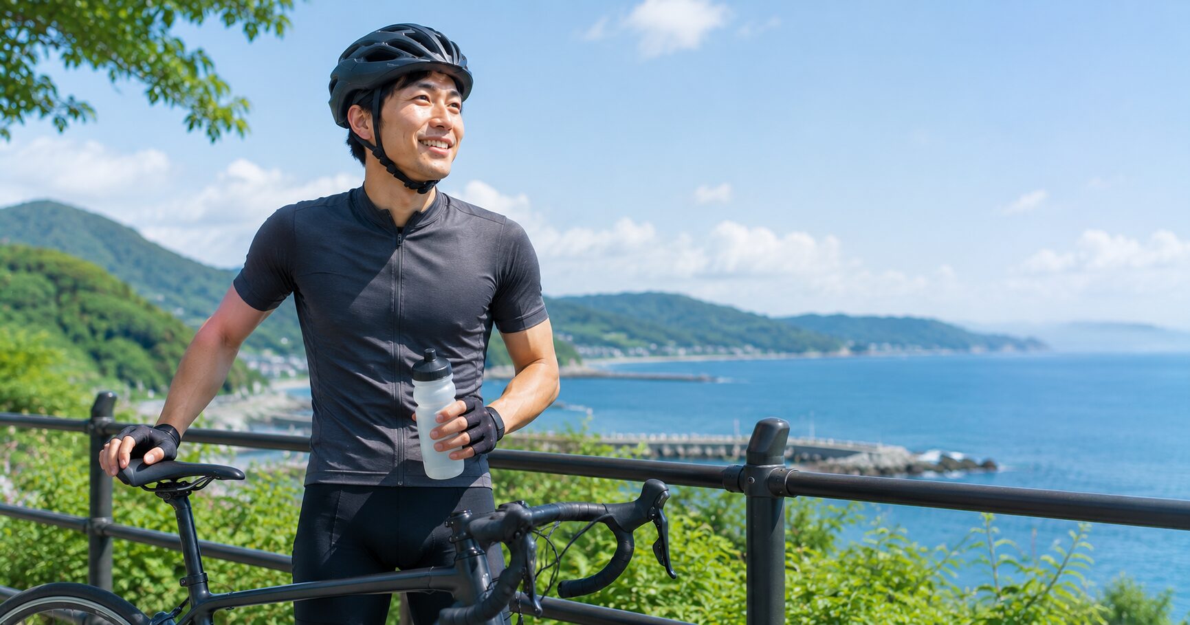 ロードバイクのペダルの外し方を表すイメージ画像