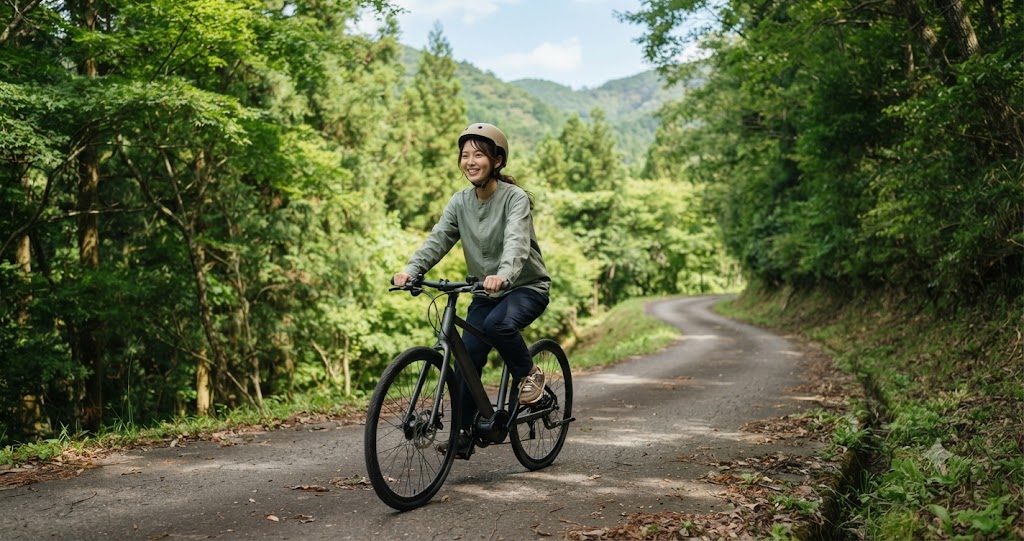 自転車の実践とパフォーマンス向上の実践を表すイメージ画像