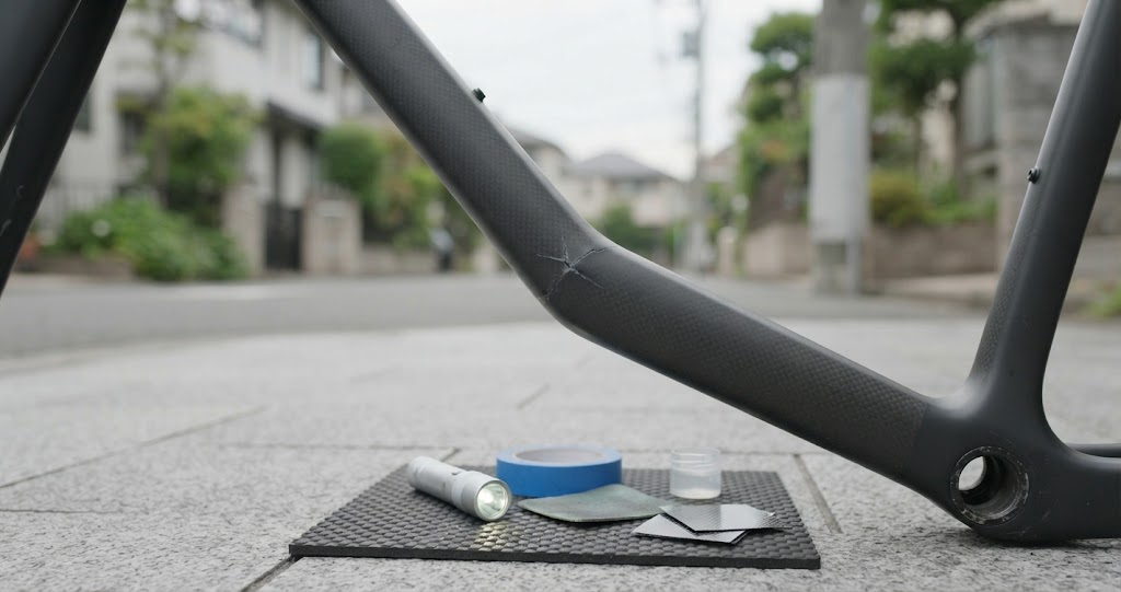 カーボンフレーム修理費用を表すイメージ画像
